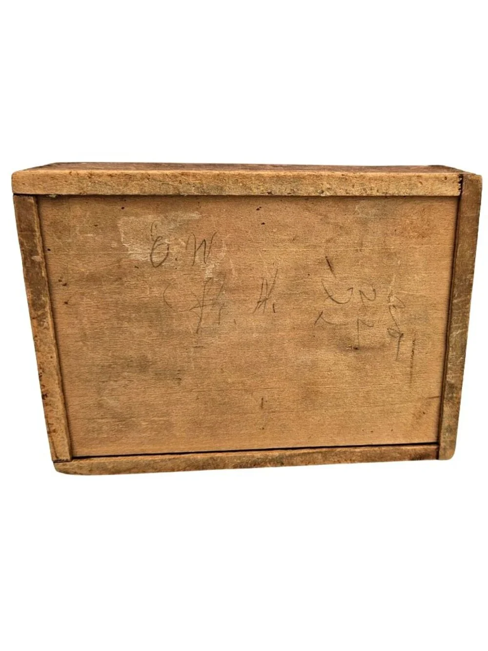 Antique 1890s Tiddledy Winks Wooden Sliding Lid Box Victorian Card Games - Picture 11 of 16